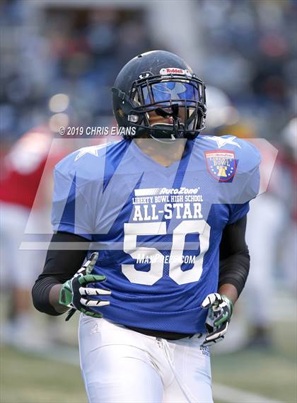 Thumbnail 1 in Autozone Liberty Bowl All-Stars photogallery.