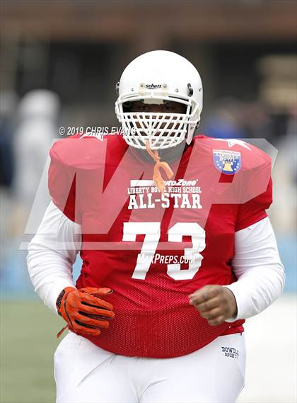 Thumbnail 1 in Autozone Liberty Bowl All-Stars photogallery.