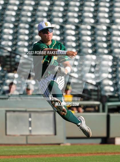Thumbnail 1 in Boyd vs. Wall (UIL 3A Baseball State Final) photogallery.