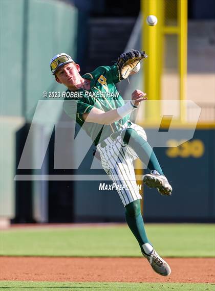 Thumbnail 2 in Boyd vs. Wall (UIL 3A Baseball State Final) photogallery.