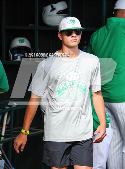 Thumbnail 1 in Boyd vs. Wall (UIL 3A Baseball State Final) photogallery.
