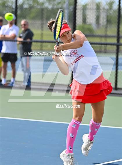 Thumbnail 1 in Fishers vs Mt. Vernon (IHSAA Regional Championship) photogallery.