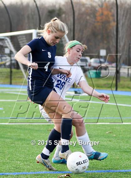 Thumbnail 3 in Staples @ Darien (CIAC Class LL 1st Round) photogallery.