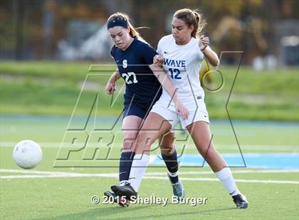 Thumbnail 1 in Staples @ Darien (CIAC Class LL 1st Round) photogallery.