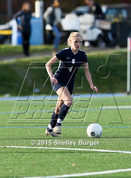 Thumbnail 1 in Staples @ Darien (CIAC Class LL 1st Round) photogallery.