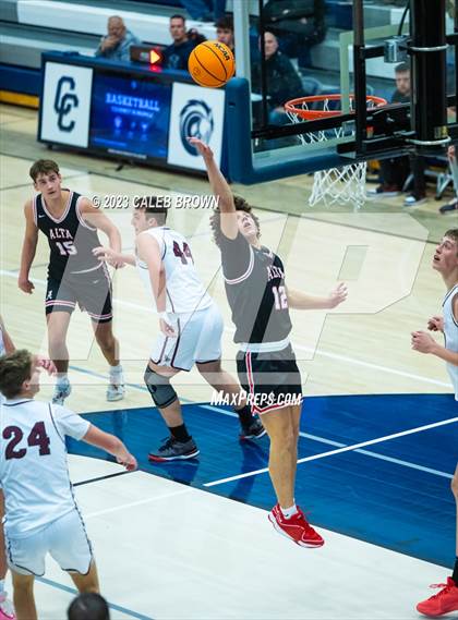Thumbnail 1 in Alta vs. Lone Peak (Corner Canyon Tournament of Champions) photogallery.