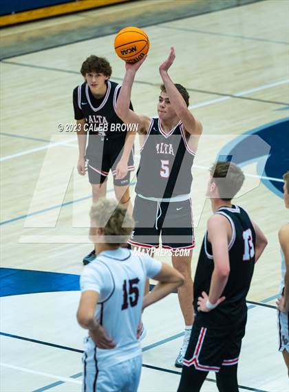 Thumbnail 2 in Alta vs. Lone Peak (Corner Canyon Tournament of Champions) photogallery.
