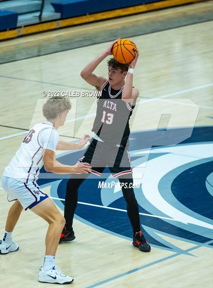 Thumbnail 1 in Alta vs. Lone Peak (Corner Canyon Tournament of Champions) photogallery.