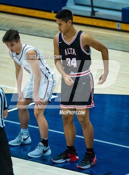 Thumbnail 1 in Alta vs. Lone Peak (Corner Canyon Tournament of Champions) photogallery.