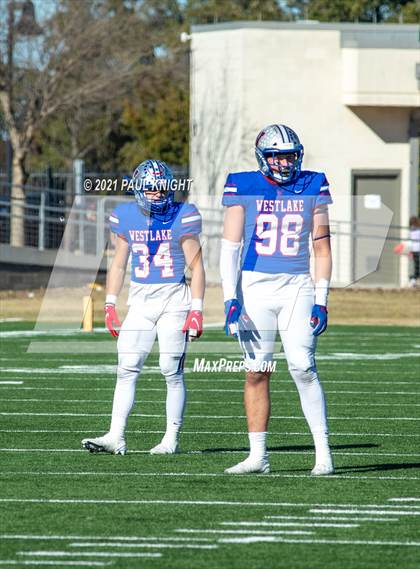Thumbnail 2 in Steele vs. Westlake (UIL 6A D1 Quarterfinal Playoff) photogallery.