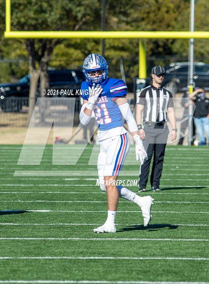 Thumbnail 3 in Steele vs. Westlake (UIL 6A D1 Quarterfinal Playoff) photogallery.