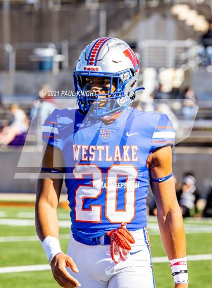Thumbnail 2 in Steele vs. Westlake (UIL 6A D1 Quarterfinal Playoff) photogallery.