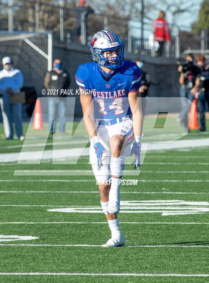 Thumbnail 2 in Steele vs. Westlake (UIL 6A D1 Quarterfinal Playoff) photogallery.