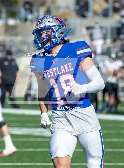 Thumbnail 1 in Steele vs. Westlake (UIL 6A D1 Quarterfinal Playoff) photogallery.