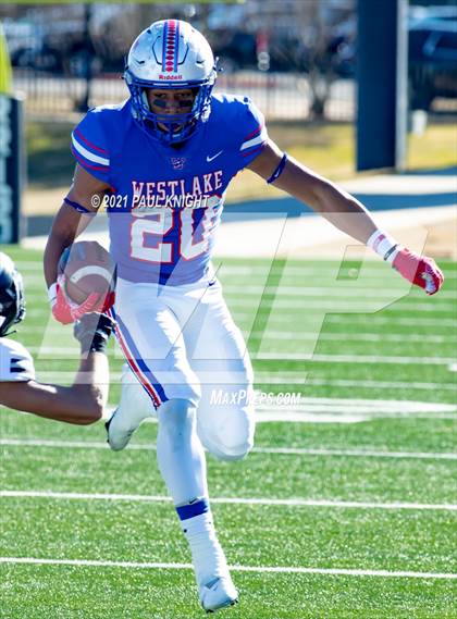 Thumbnail 1 in Steele vs. Westlake (UIL 6A D1 Quarterfinal Playoff) photogallery.
