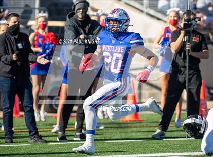 Thumbnail 2 in Steele vs. Westlake (UIL 6A D1 Quarterfinal Playoff) photogallery.