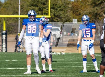 Thumbnail 1 in Steele vs. Westlake (UIL 6A D1 Quarterfinal Playoff) photogallery.
