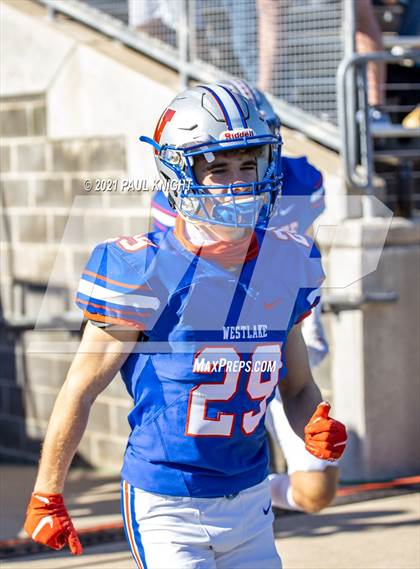 Thumbnail 1 in Steele vs. Westlake (UIL 6A D1 Quarterfinal Playoff) photogallery.