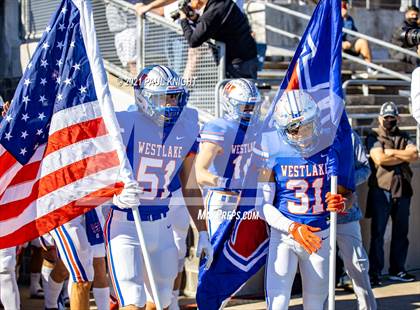 Thumbnail 2 in Steele vs. Westlake (UIL 6A D1 Quarterfinal Playoff) photogallery.