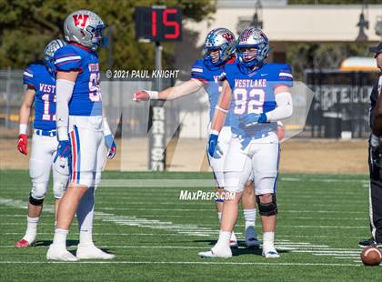 Thumbnail 2 in Steele vs. Westlake (UIL 6A D1 Quarterfinal Playoff) photogallery.