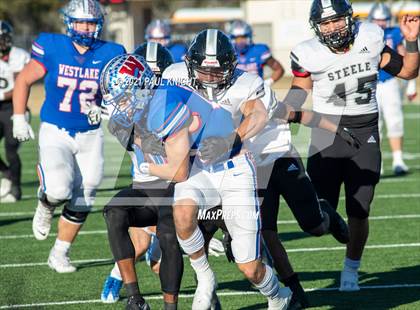 Thumbnail 2 in Steele vs. Westlake (UIL 6A D1 Quarterfinal Playoff) photogallery.