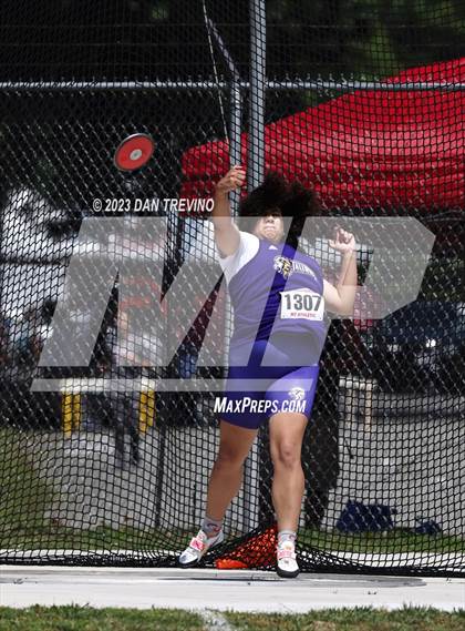 Thumbnail 2 in VHSL T&F State Championships - Class 5 (Discus) photogallery.