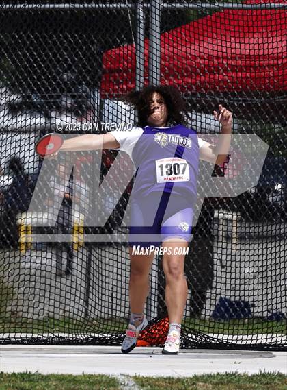 Thumbnail 1 in VHSL T&F State Championships - Class 5 (Discus) photogallery.