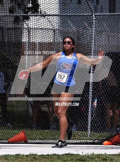 Thumbnail 1 in VHSL T&F State Championships - Class 5 (Discus) photogallery.
