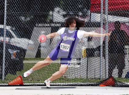 Thumbnail 1 in VHSL T&F State Championships - Class 5 (Discus) photogallery.