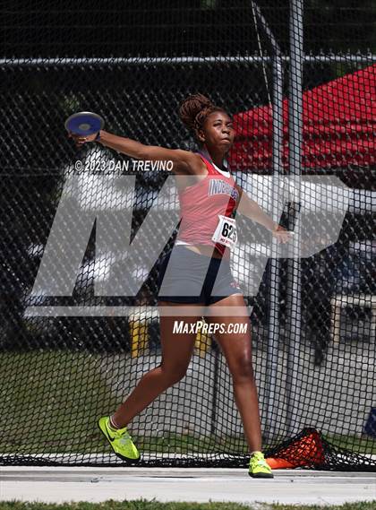 Thumbnail 3 in VHSL T&F State Championships - Class 5 (Discus) photogallery.