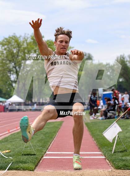 Thumbnail 1 in CHSAA Track & Field 5A Championships (Boys Long Jump) photogallery.
