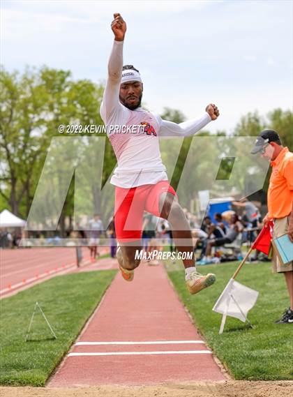Thumbnail 1 in CHSAA Track & Field 5A Championships (Boys Long Jump) photogallery.