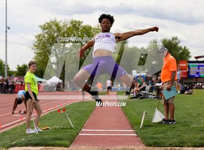 Thumbnail 2 in CHSAA Track & Field 5A Championships (Boys Long Jump) photogallery.
