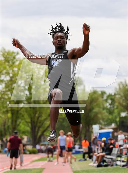 Thumbnail 2 in CHSAA Track & Field 5A Championships (Boys Long Jump) photogallery.