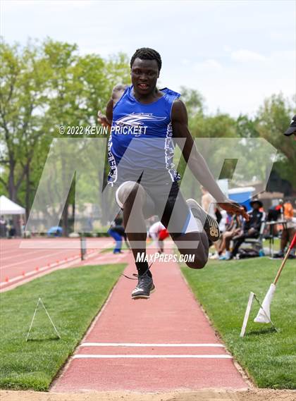 Thumbnail 2 in CHSAA Track & Field 5A Championships (Boys Long Jump) photogallery.