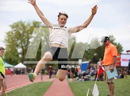 Thumbnail 2 in CHSAA Track & Field 5A Championships (Boys Long Jump) photogallery.