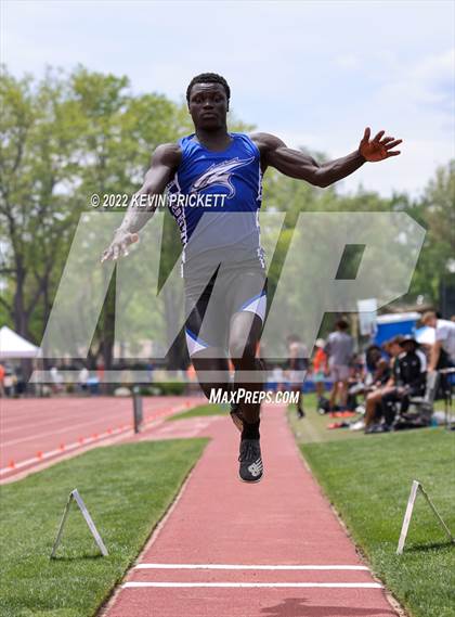 Thumbnail 2 in CHSAA Track & Field 5A Championships (Boys Long Jump) photogallery.
