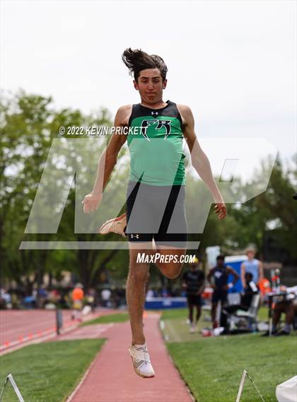Thumbnail 3 in CHSAA Track & Field 5A Championships (Boys Long Jump) photogallery.