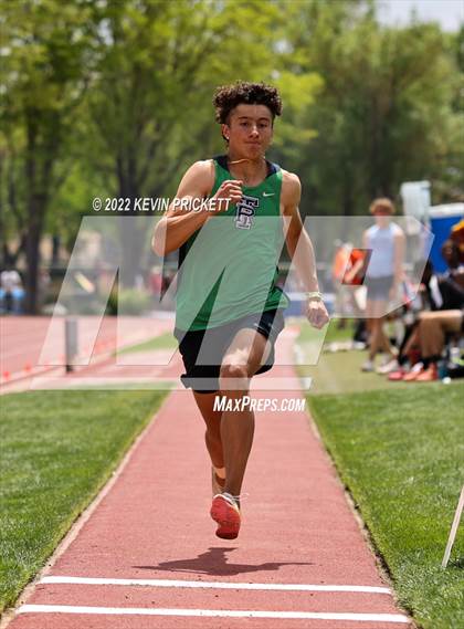 Thumbnail 2 in CHSAA Track & Field 5A Championships (Boys Long Jump) photogallery.