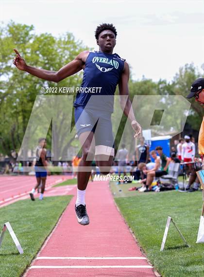 Thumbnail 2 in CHSAA Track & Field 5A Championships (Boys Long Jump) photogallery.