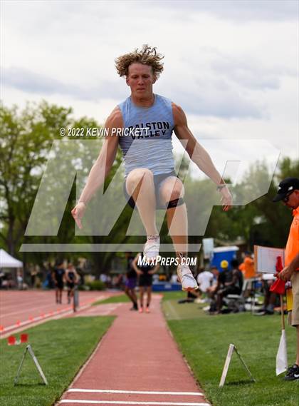Thumbnail 1 in CHSAA Track & Field 5A Championships (Boys Long Jump) photogallery.
