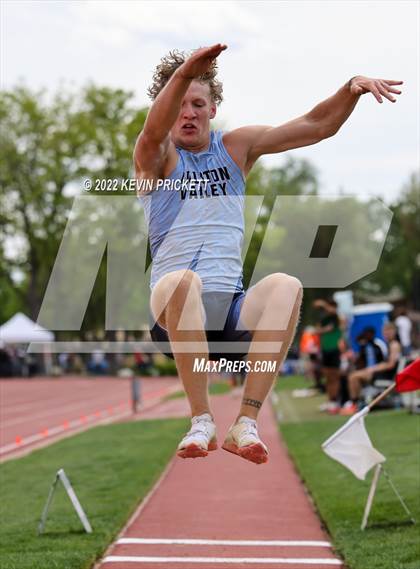 Thumbnail 3 in CHSAA Track & Field 5A Championships (Boys Long Jump) photogallery.