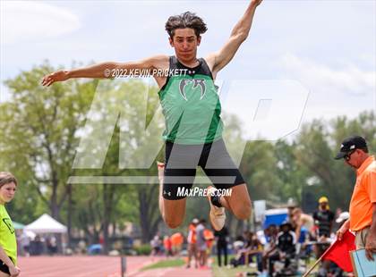 Thumbnail 2 in CHSAA Track & Field 5A Championships (Boys Long Jump) photogallery.