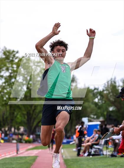 Thumbnail 3 in CHSAA Track & Field 5A Championships (Boys Long Jump) photogallery.