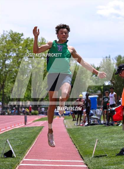 Thumbnail 1 in CHSAA Track & Field 5A Championships (Boys Long Jump) photogallery.