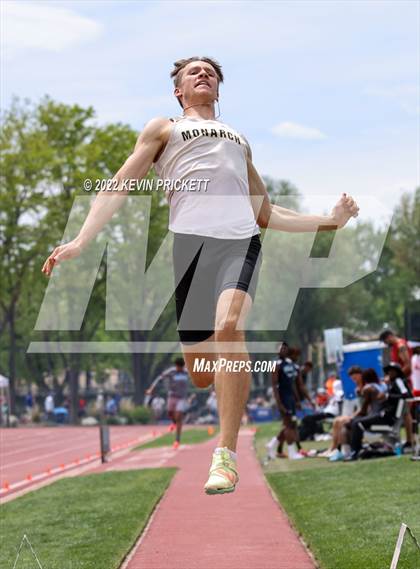 Thumbnail 1 in CHSAA Track & Field 5A Championships (Boys Long Jump) photogallery.