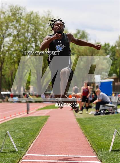 Thumbnail 1 in CHSAA Track & Field 5A Championships (Boys Long Jump) photogallery.