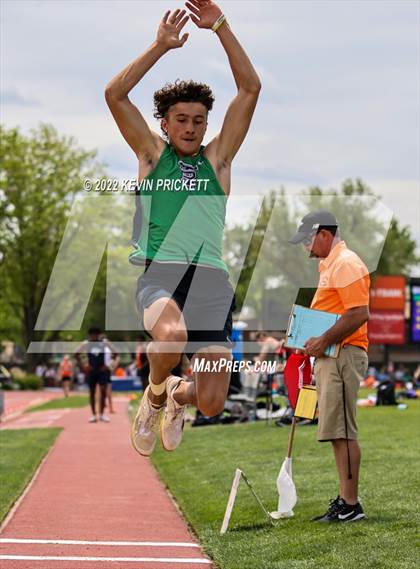 Thumbnail 3 in CHSAA Track & Field 5A Championships (Boys Long Jump) photogallery.