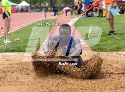 Thumbnail 2 in CHSAA Track & Field 5A Championships (Boys Long Jump) photogallery.