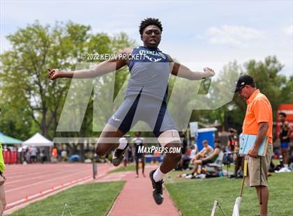 Thumbnail 2 in CHSAA Track & Field 5A Championships (Boys Long Jump) photogallery.